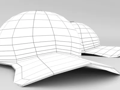 Marvel Entertainment Cap Free low-poly 3D model