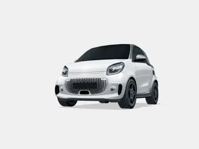 Smart EQ fortwo 2020 Low-poly 3D model
