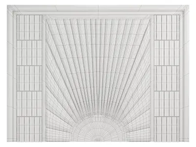 Wall decor 3D model 13