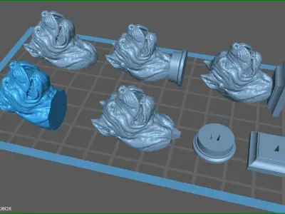 Canne Corso bust version 2 3D print model