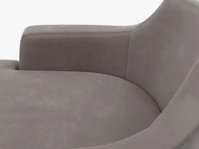 Longue Sofa  Promemoria Chaise  3D model