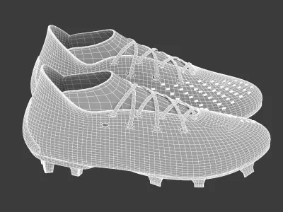 Football Soccer Cleats 3D model