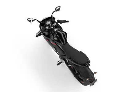 Suzuki Gixxer SF Low-poly 3D model