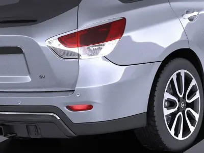 Nissan Pathfinder 2016 VRAY 3D model