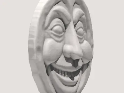 Moon Face 5 3D model