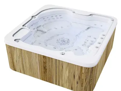 Jacuzzi hot tub 3D model