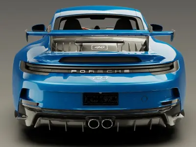 Porsche 911 GT3 3D Model 3D model