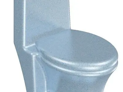 Astonishing Sanitary Ware Low-poly 3D model