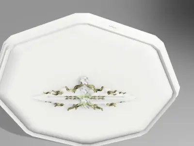 Classic molding NGon shaped LS design 3D model