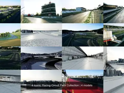 4 Iconic Racing Circuit Pack Collection