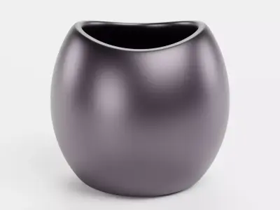 Plant Pot V4 Low-poly 3D model