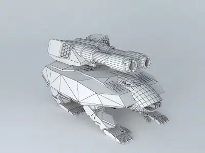 Robot TIU66 Free 3D model