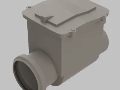 Sewer fittings Big n6 3D model