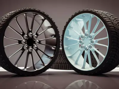 Car Tire 3D model
