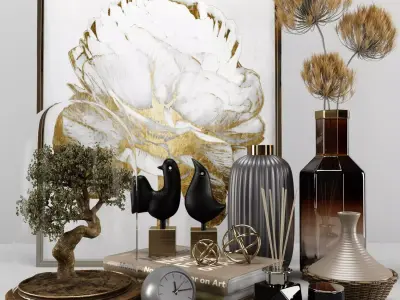 decorative set05 3D model