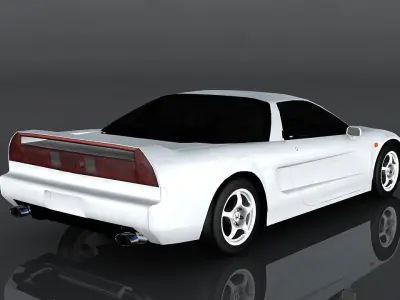 Honda NSX R 1992  Low-poly 3D model