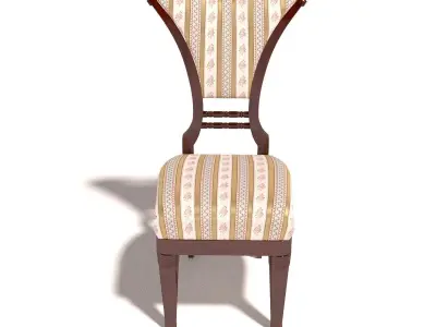 Antique Chair 2 3D model