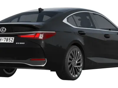 Lexus ES 2022 3D model