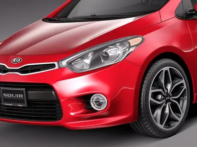 2014 Kia K3 Cerato Forte 3D model