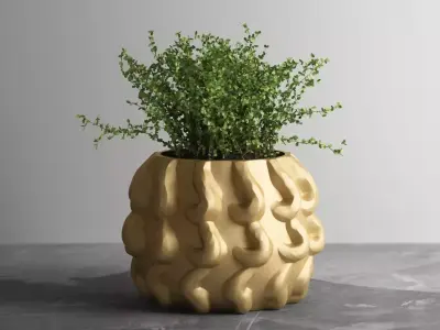 vase pot planter 3d print 841  3D print model