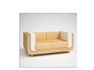 Trep Couch Free 3D model