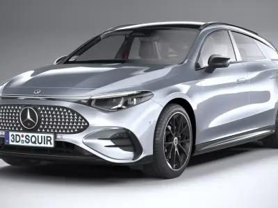 Mercedes-Benz CLA Shooting Brake 2026 3D model