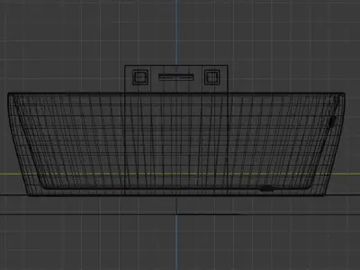 Modern Bathtub Free low-poly 3D model