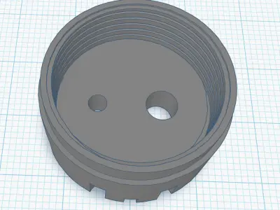 Brush Cap E1493 for RIDGID 44545 Threading Machine 3D print model