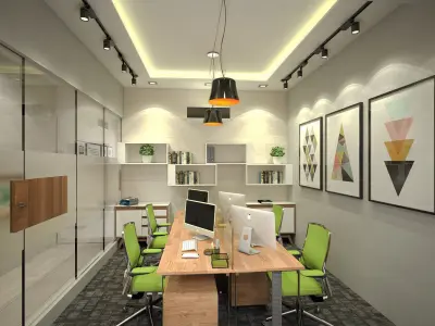 Office Room 3D model