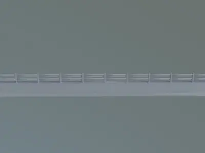 Guardrail for the Upper Section of Concrete 3D print model