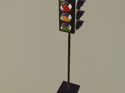 Traffic Light 3D model