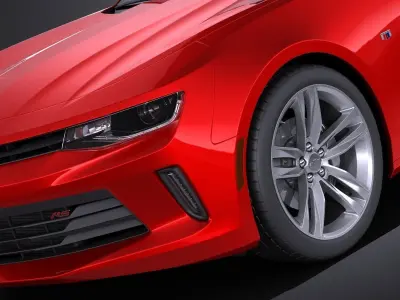 Chevrolet Camaro 2016 VRAY 3D model