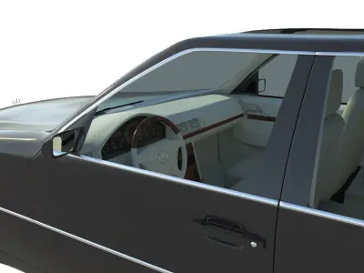 Mercedes s class w140 3D model