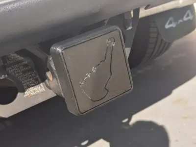 Road Altanta Hitch Cover 3D print model