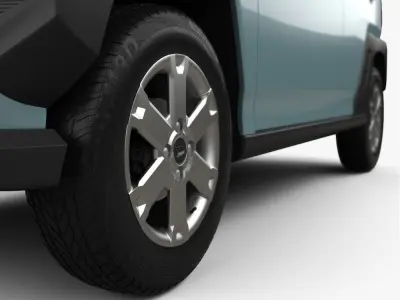 Daihatsu Taft HQinterior  2020 3D model