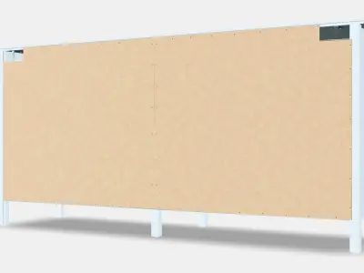 KOPPANG Chest of drawers 6 drawers Low-poly 3D model