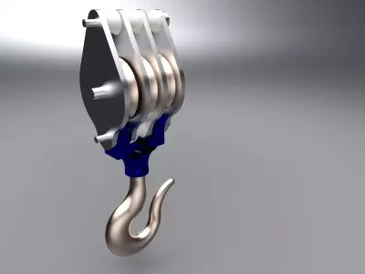  lifting hook 3D print 3D print model