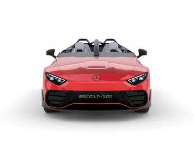 Mercedes AMG pure speed concept 2025 3D model