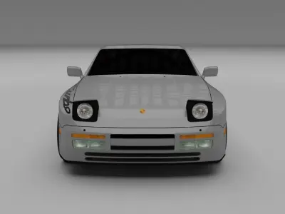 Porsche 944 Turbo S 3D model