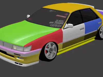 1990 Nissan Laurel 3D model