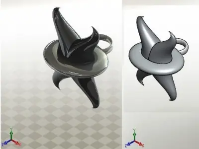 DESING2 futuristic chair Free 3D model