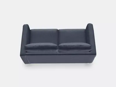 PARUP Cover for 2-seat sofa Low-poly 3D model