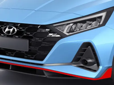 Hyundai i20 N 2021 3D model