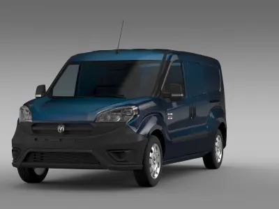 Ram ProMaster City Tradesman Cargo Van 2017 3D model