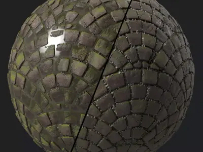 Pavement Materials 33- By Water and Mud Pbr 4k Seamless Texture