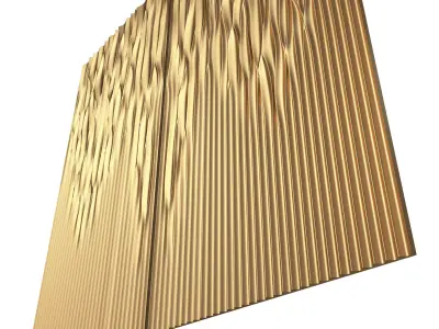 3D Panel India Low-poly 3D model
