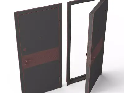 Xedric Door 3D model