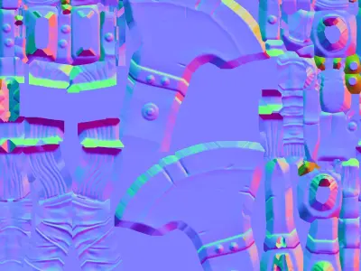 Stylized Axe 3D model