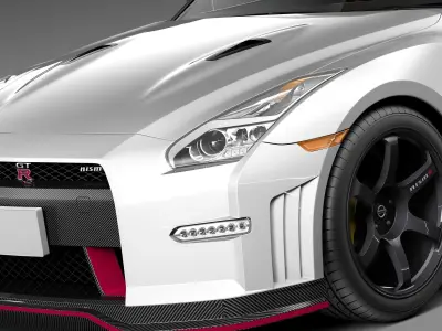 Nissan GT-R Nismo 2015 3D model