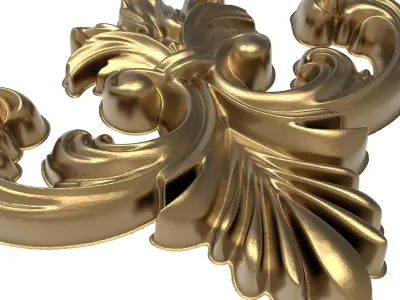  decorative pattern ready for 3D printing 3D model